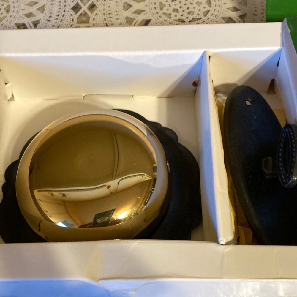 Vintage Americraft Brass Non-Electric Doorbell in Original Box